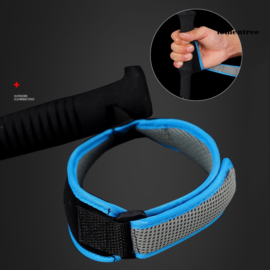 Gậy Leo Núi Siêu Nhẹ 4 Khớp Bằng Hợp Kim Nhôm Có Thể Gấp Gọn Tiện Dụng