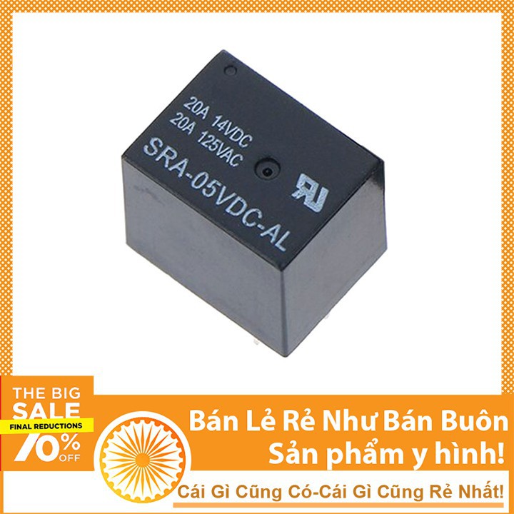 Công Tắc Điện Tử Relay SRA 5VDC 5 Chân