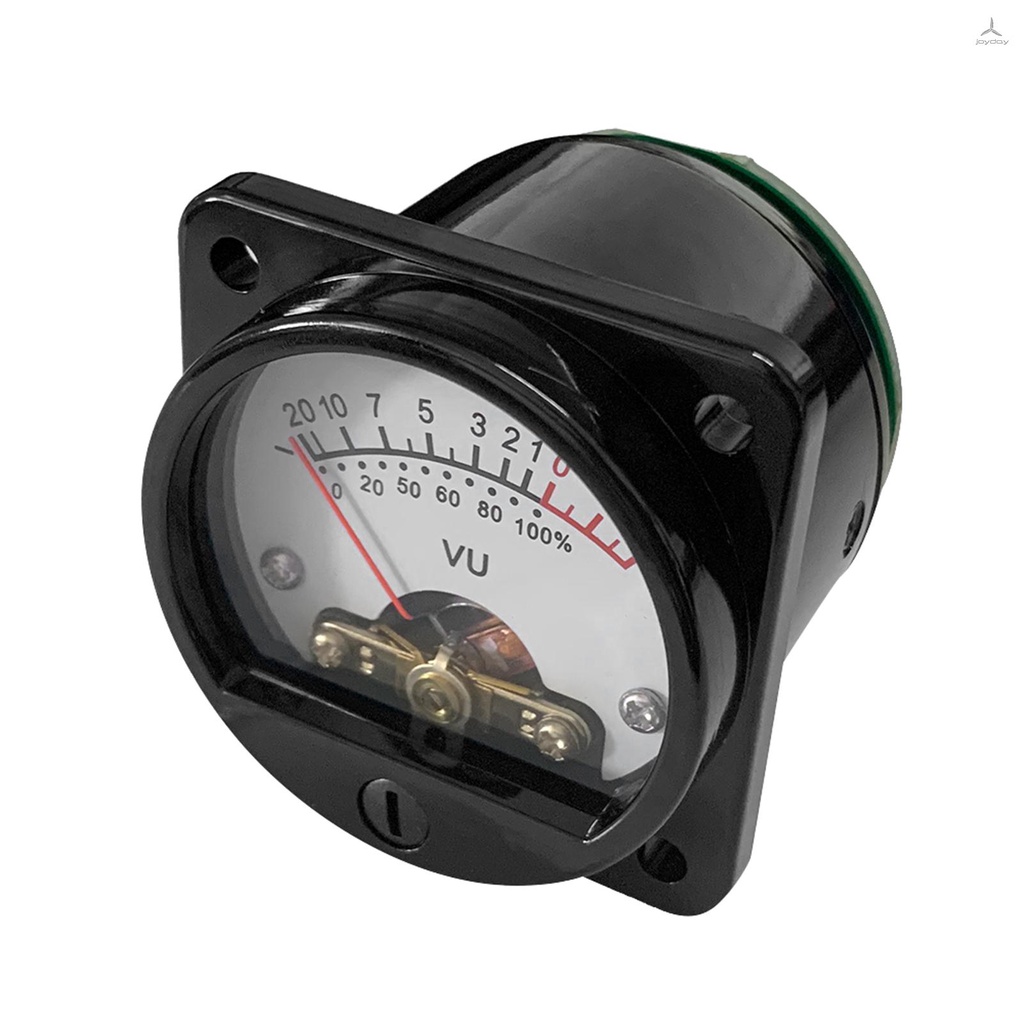 Joy VU Meter Set 2 Đồng Hồ Đo DB Mét VU Có Đèn Nền Vàng Ấm Áp Và Bảng Điều Khiển