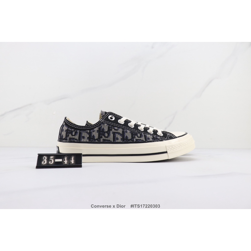 Giày Converse X Dior 1970s Vải canvas Cổ Thấp Cá Tính size 35-44