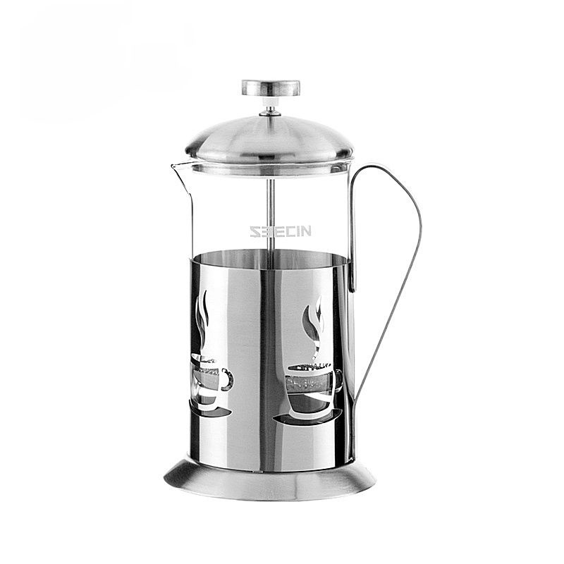 Bình French Press (không kèm ly)- Bình pha cà phê kiểu Pháp inox 304 (mẫu ly cafe)