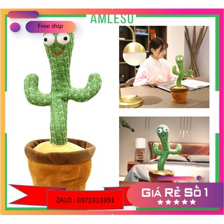 Cây xương rồng nhảy múa vui nhộn với đầy đủ chức năng-phát nhạc-nhại lời nói