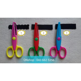 Kéo răng cưa cắt giấy