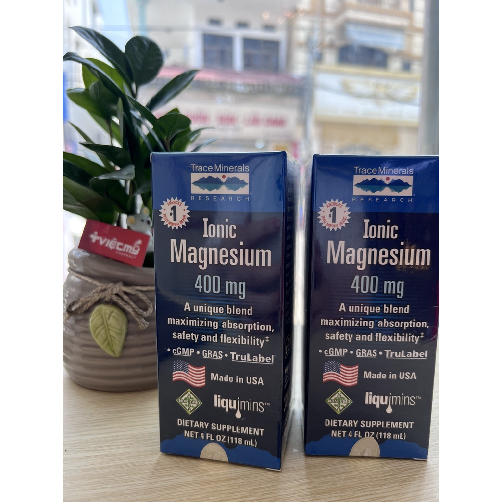 Thực Phẩm Chức Năng Ionic Magnesium 400Mg 118Ml