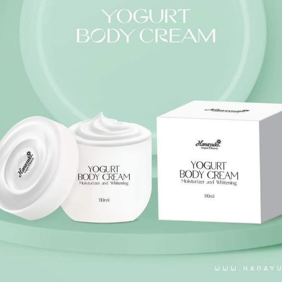 Body sữa chua Hanayuki - yogurt body cream