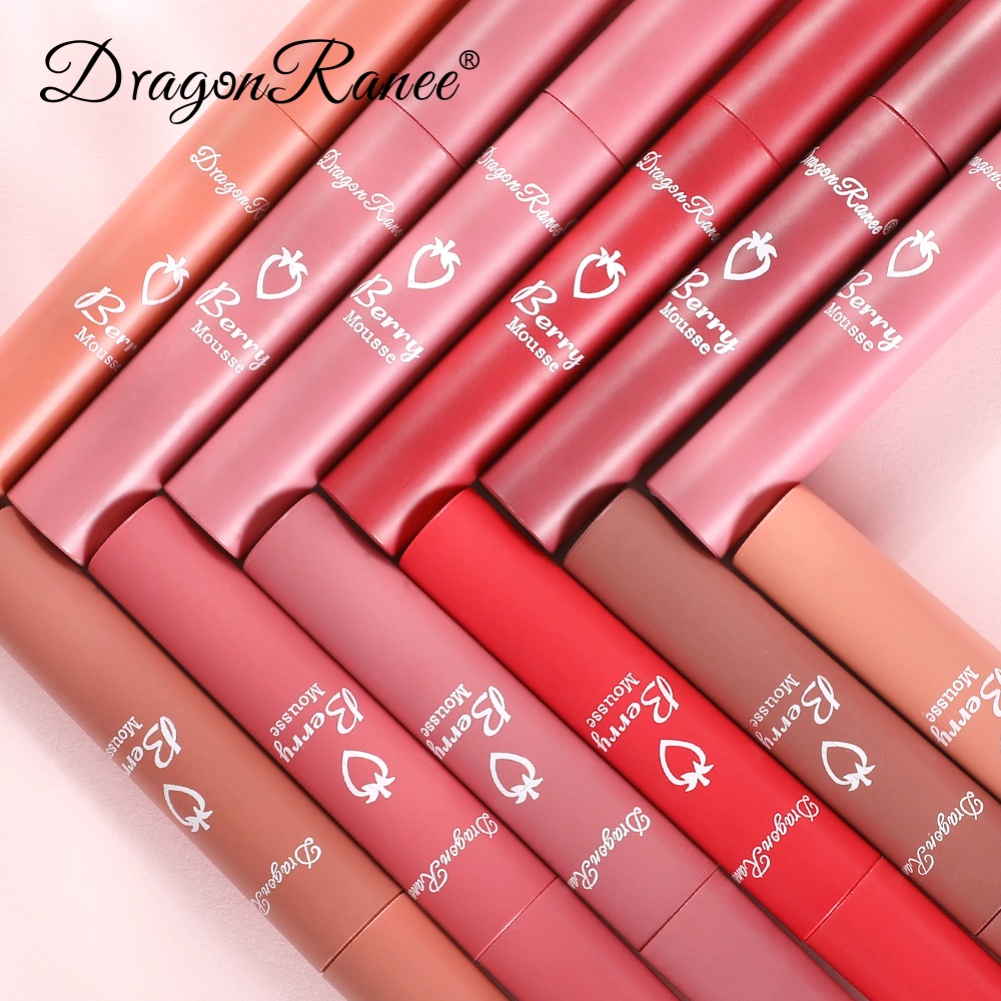 Son Lì Dragon Ranee Velvet Matte Lip Glaze Son Lì Không Đánh Dấu Không Thấm Nước Son Lì Lâu Trôi Thanh Toán Khi Nhận Hàng