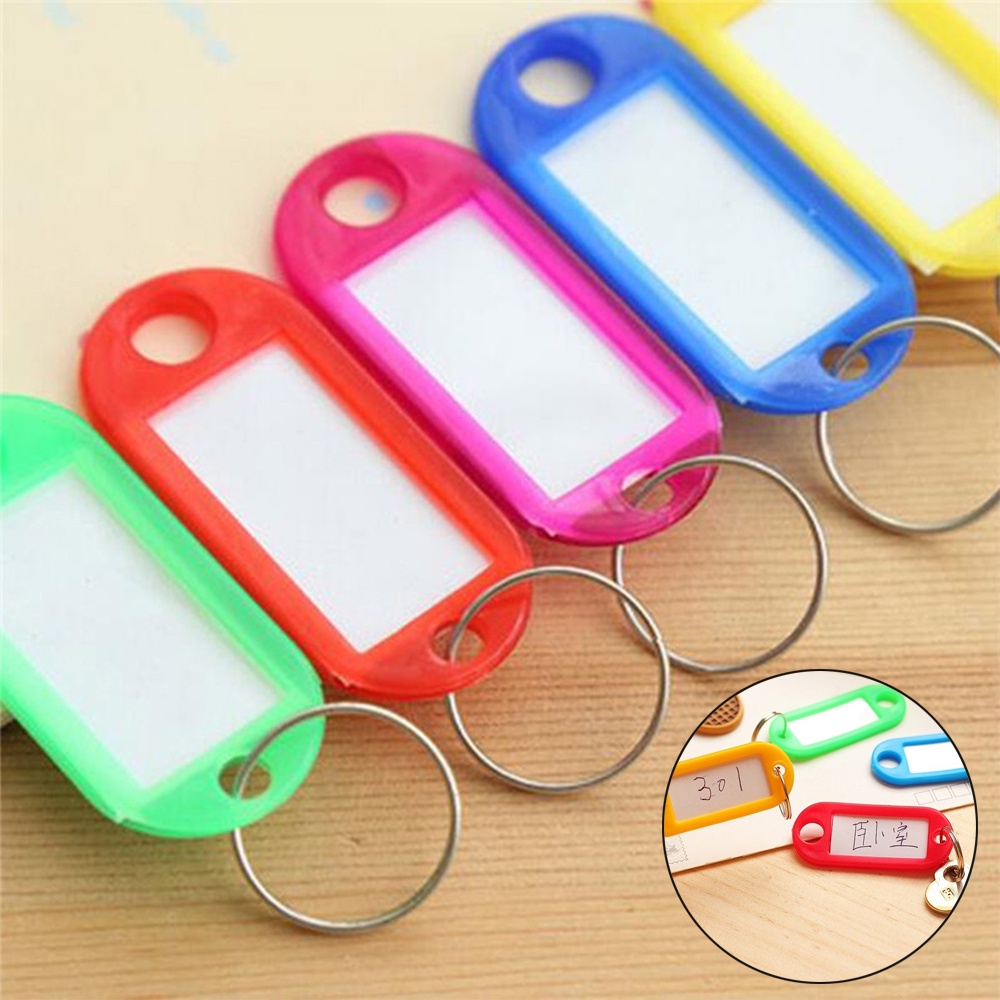 Set 5/10 Móc Chìa Khóa Bằng Nhựa Chuyên Dụng Cho Trang Trí