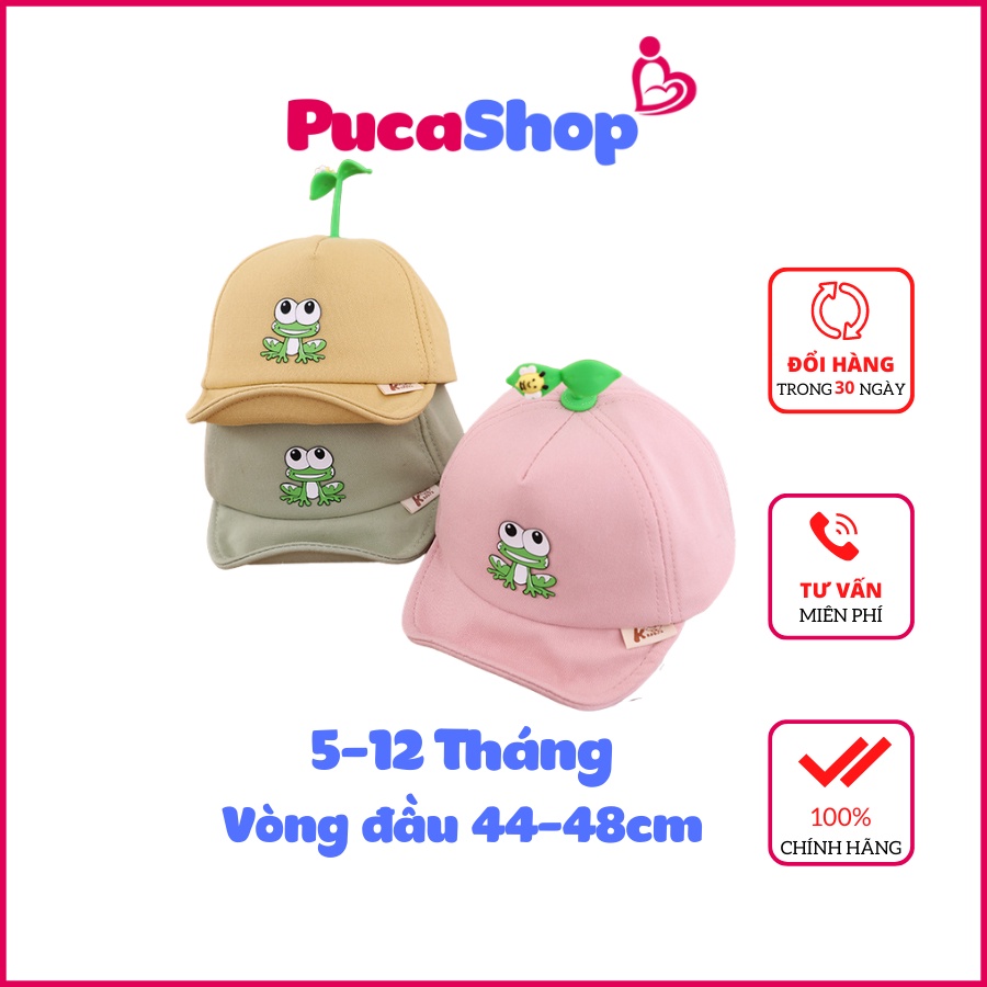 Mũ nón lưỡi trai bê rê cho bé trai bé gái xinh 5-12 Tháng kiểu trẻ em hàn quốc dễ thương PUCASHOP