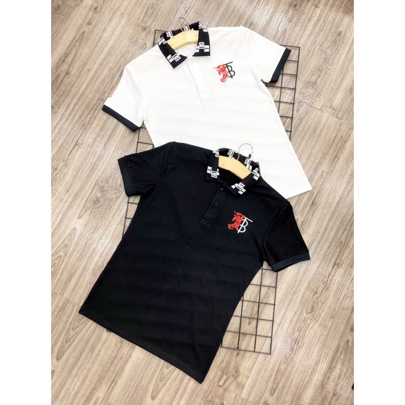 Áo thun cổ trụ cao cấp thêu logo nổi bật(chất thun cotton 100%) | BigBuy360 - bigbuy360.vn