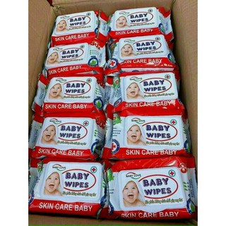 KHĂN GIẤY ƯỚT BABBY WIPES CHO BÉ - 80gr