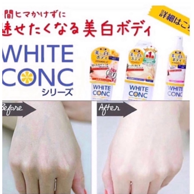 Hộp Sữa tắm Trắng da White Con C vitamin c của Nhật