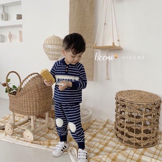 Bộ nỉ da cá siêu xinh cho bé