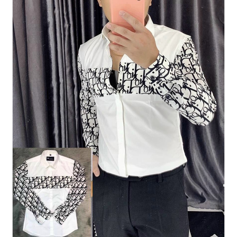 Aó sơ mi nam 3D họa tiết mới siêu chất. chất lụa cao cấp , thiết kế đẳng cấp , thời trang trẻ trung năng động TM