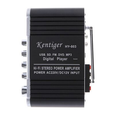 Ampli 12V, Âm ly mini karaoke Kentiger HY 803 Công suất lớn, âm thanh hay, thiết kế nhỏ gọn dễ lắp đặt