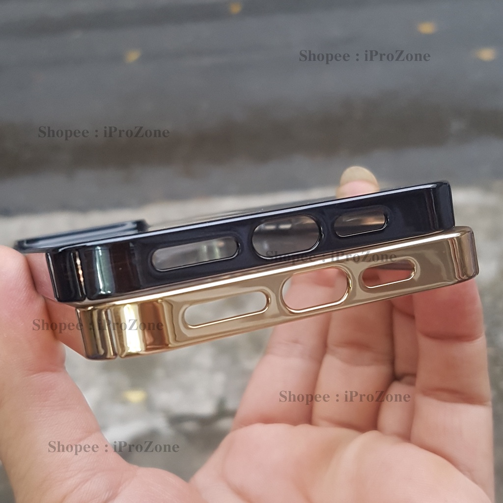 Ốp lưng cứng trong suốt viền mầu X-Level cho iPhone 15 Pro Max / 14 Plus  /13 Pro Max . chất liệu PC Không bị ố vàng