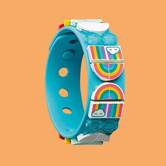 🌈 41900 Đồ chơi lắp ráp Iego DOTS Rainbow Bracelet - Vòng tay cầu vòng