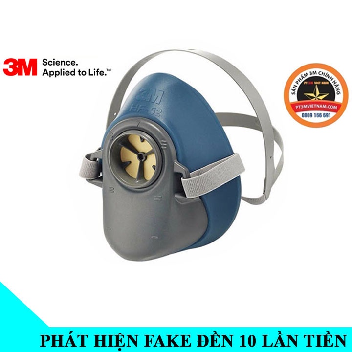 Mặt nạ phòng độc 1 Phin lọc 3M HF52