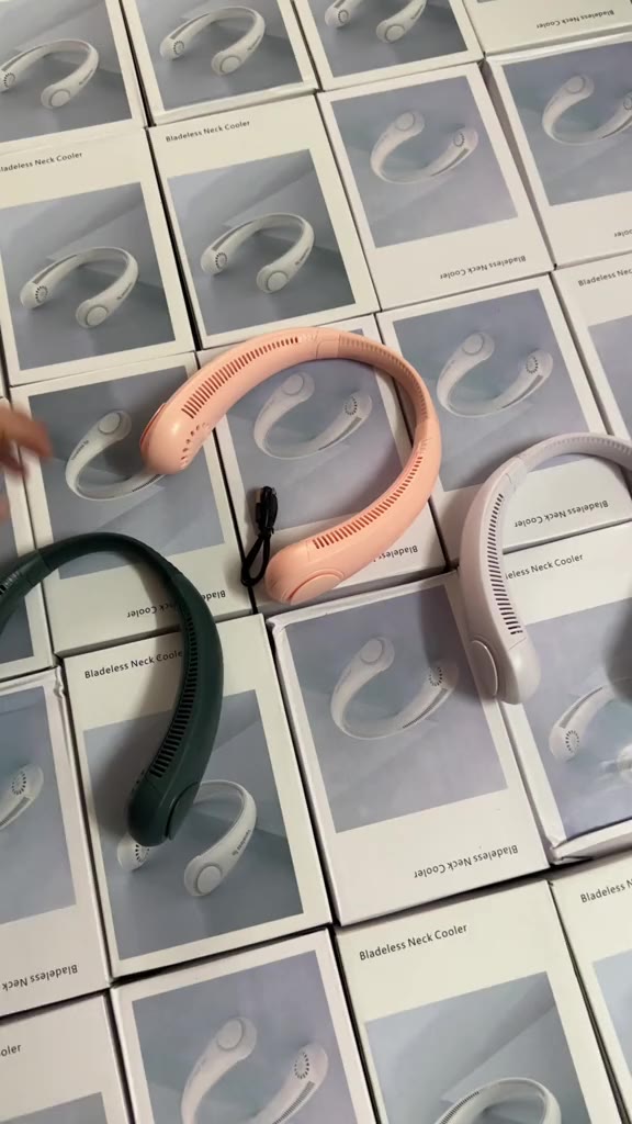 Quạt Đeo Cổ Tích Điện Không Cánh Sạc USB Tiện Lợi Dành Cho Mùa Hè Ngoài Trời 2023 | BigBuy360 - bigbuy360.vn