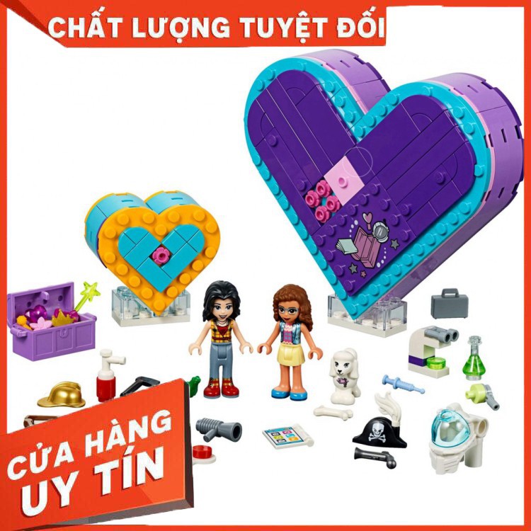 Lắp ráp NOT LEGO Friends - Hộp Quà Trái Tim ( Heart Box Friendship Pack)