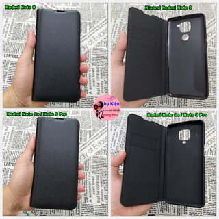 Bao Da Xiaomi Redmi Note 9 / Redmi Note 9 Pro / Redmi Note 9S Kiểu Dáng Gấp 2 Mặt Và Có Phối Ví Sang Trọng