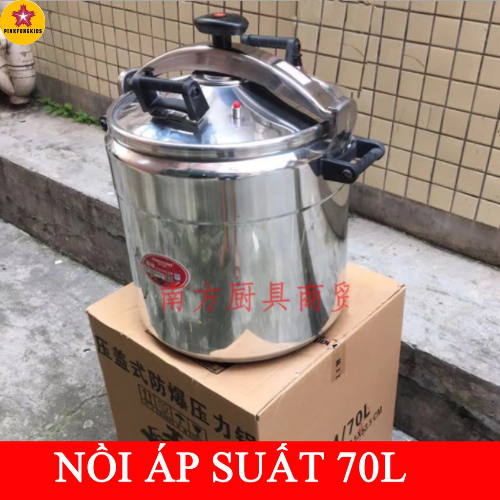 Nồi Áp Suất Công Nghiệp Dung Tích lớn 70L | Độ an toàn cao