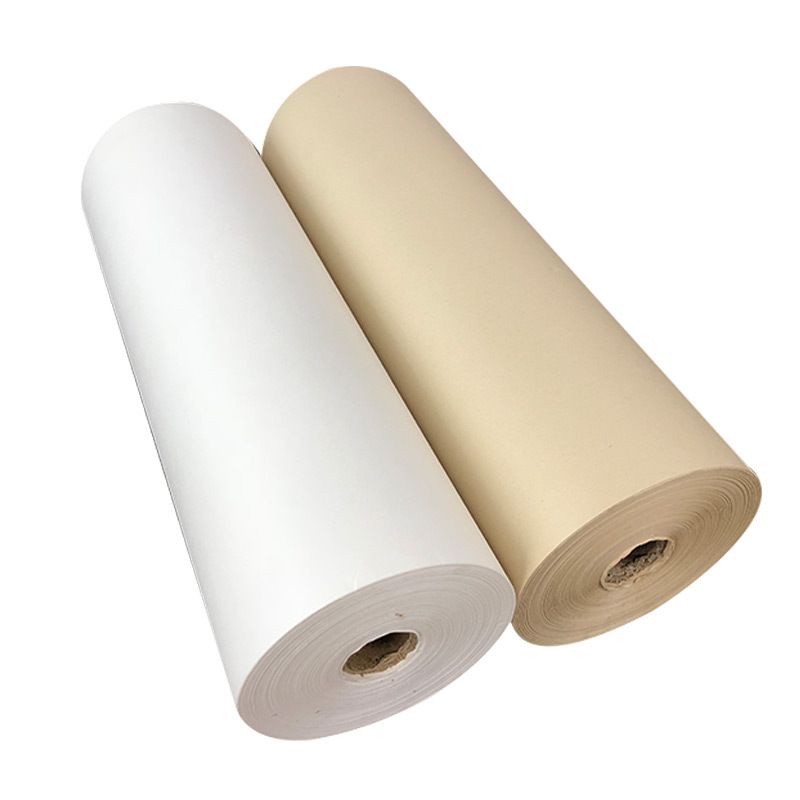 Cuộn giấy xuyến màu cổ, màu trắng 50cm x100m