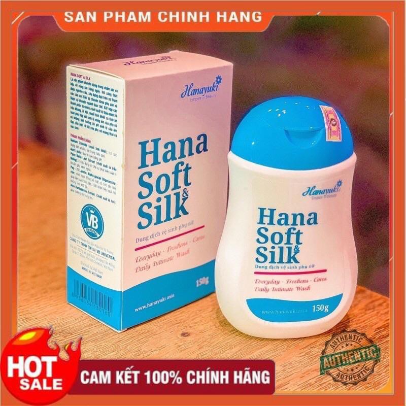 [RẺ CỰC SỐC ] Dung Dịch Vệ Sinh Phụ Nữ Hana Soft Silk Hanayuki CHÍNH HÃNG 100%