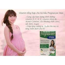 Vitamin Tổng Hợp Bầu của Anh Pregnacare Max 84v và Pregnacare Sau sinh chính hãng  - 𝐁𝐢 𝐌𝐚𝐫𝐭