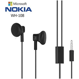 Tai nghe Nokia WH-108 zin chính hãng | tai nghe nokia siêu bass | nhét tai jack 3,5mm