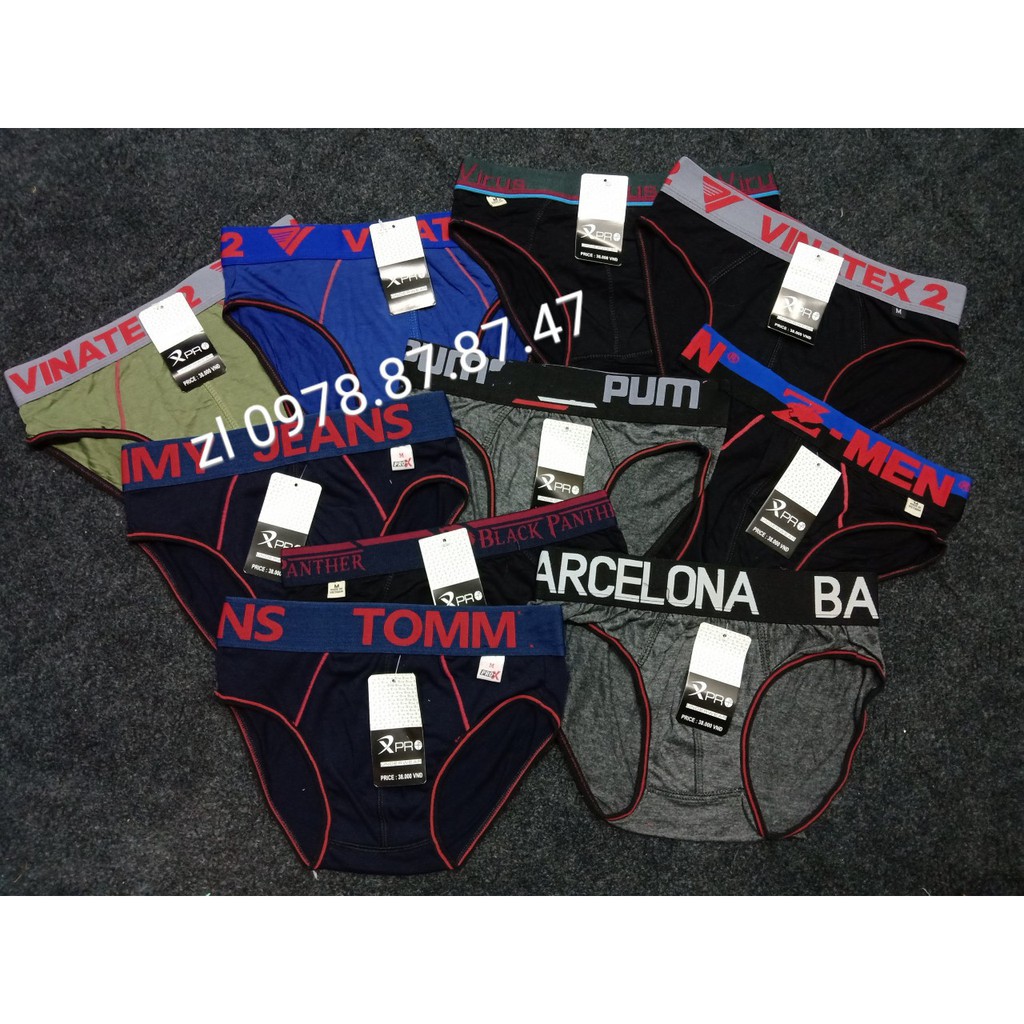 Combo 5 Quần Lót Nam Hàng Thun Đẹp