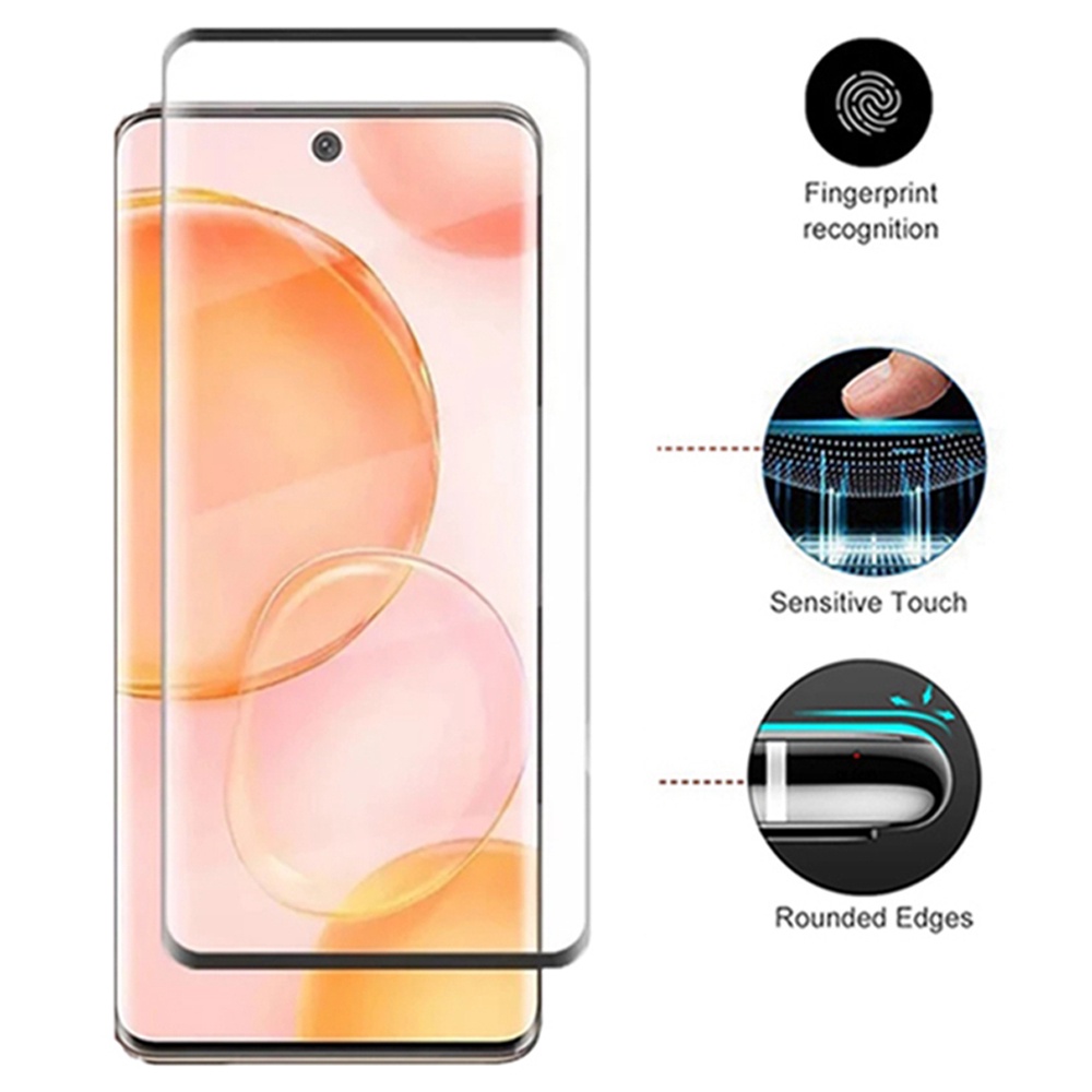 Kính Cường Lực 9D Viền Cong Bảo Vệ Ống Kính Máy Ảnh Cho Honor 50 6.57 "Honor50 NTH-AN00 NTH-NX9 Ốp