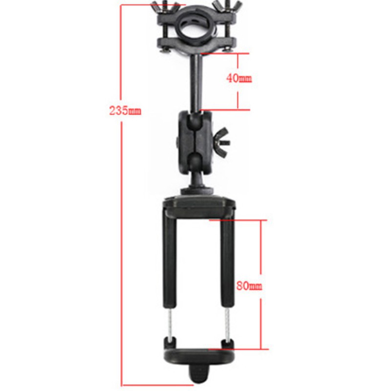 Giá đỡ điện thoại gắn ở gương chiếu hậu xe hơi