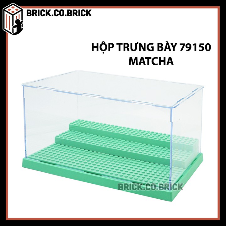 Display Box Hộp 3 Tầng Hộp Đựng Trưng Bày Lego Minifigures và Gundam Funko Pop Kính Mica Dày Loại 1