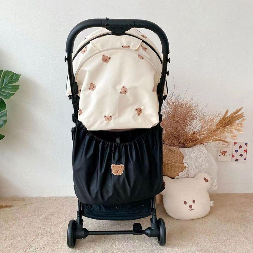 JARRED Túi Đựng Đồ Đa Năng Bằng Nylon Gắn Xe Đẩy Em Bé Tiện Dụng Giá Đỡ
