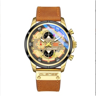 Đồng Hồ Nam Olense Chạy Full 6 Kim Chống Nước Chống Xước, Đẳng Cấp Thời Trang Phù Hợp Mọi Lứa Tuổi [ Bảo Hành 3 Năm ]