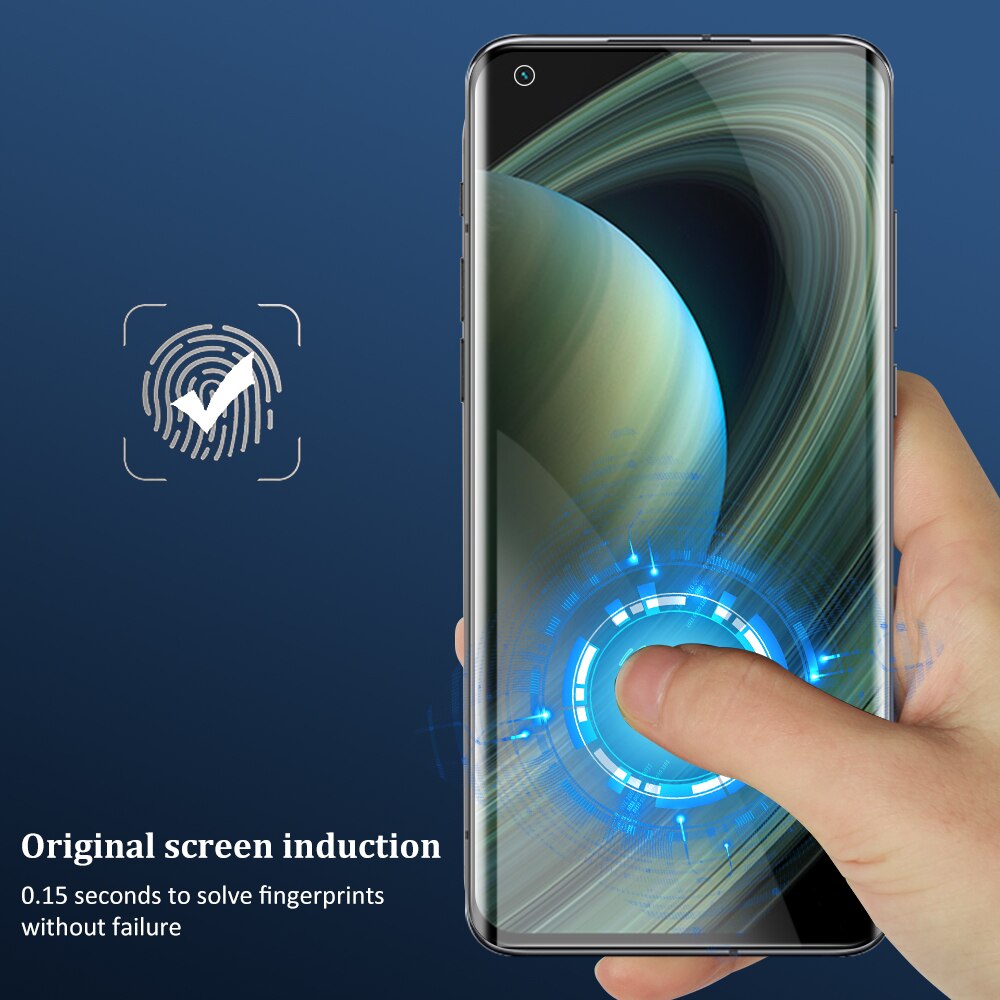 9H Curved Surface Glass For Xiomi Xiaomi Mi 10 11 mi11 mi10 Ultra Pro 10ultra mi10ultra 5G Full Cover Screen Protector Tempered Glass Protective Film For Xiaomi mi 11 Miếng dán kính cường lực bảo vệ toàn màn hình