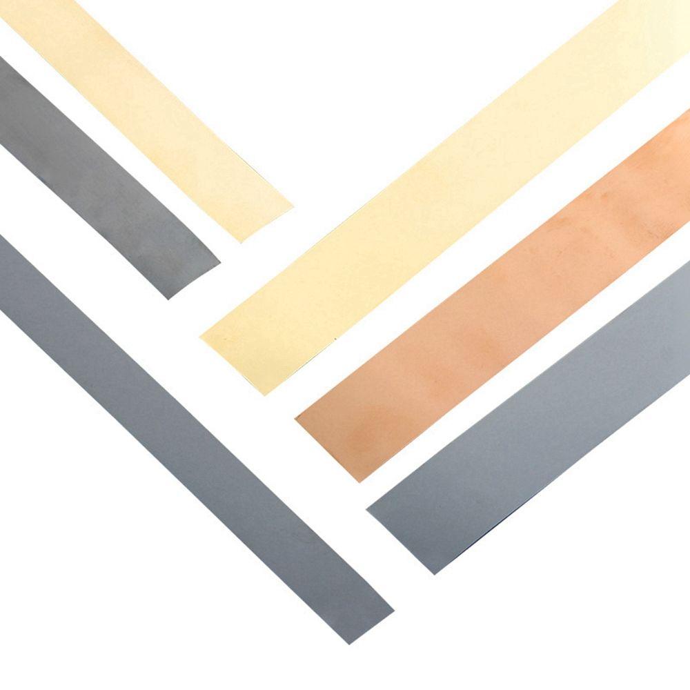 MIQUEL Edge Dây Dán Viền Gạch Tự Dính Bằng Thép Không Gỉ Tiện Dụng
