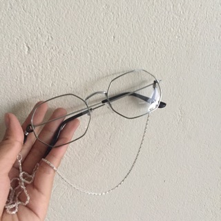 ( kính + dây ) lục giác bạc