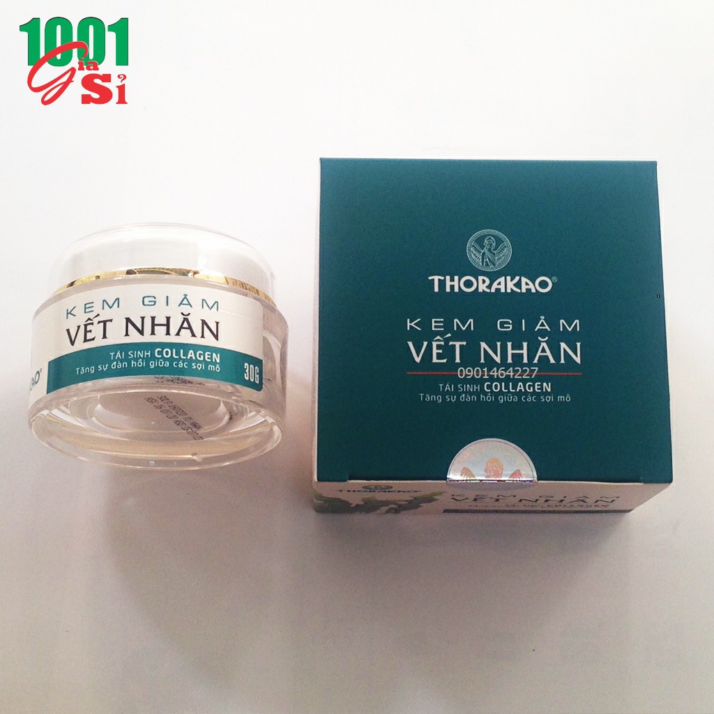 Kem giảm vết nhăn, tái tạo Collagen 30g Thorakao