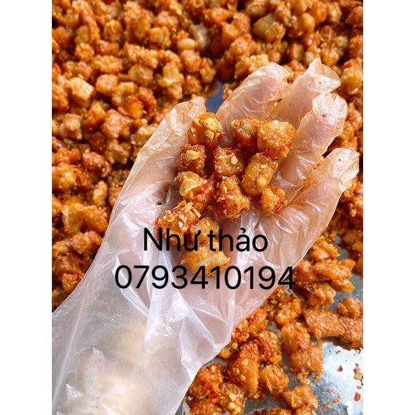 Hộp Tóp Mỡ Da Giòn ⚡ GIÁ SỐC ⚡️ Tóp Mỡ Rim Mắm Tỏi Ớt Giòn Rụm 170gr