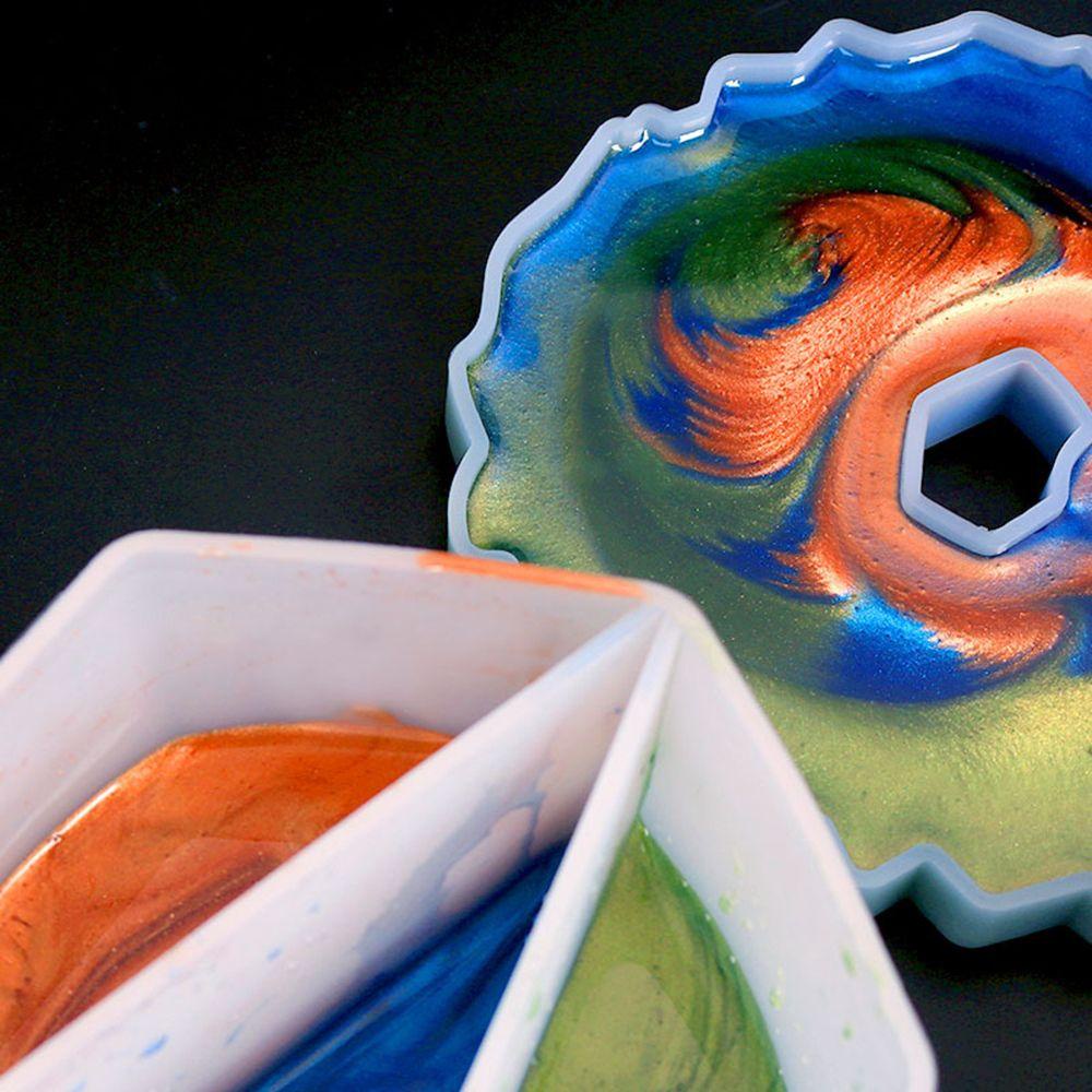 Cốc Đong Bằng Nhựa Trong Suốt Dùng Làm Trang Sức Thủ Công Có Thể Tái Sử Dụng