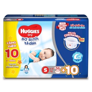 Tã dán Huggies size S56+10 miếng từ