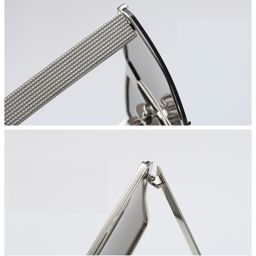 MẮT KÍNH MÁT PHẲNG NAM NỮ HÀN QUỐC VUÔNG CAO CẤP GỌNG KIM LẠI CHỐNG UV400 SÀNH ĐIỆU HOT TREND | BigBuy360 - bigbuy360.vn