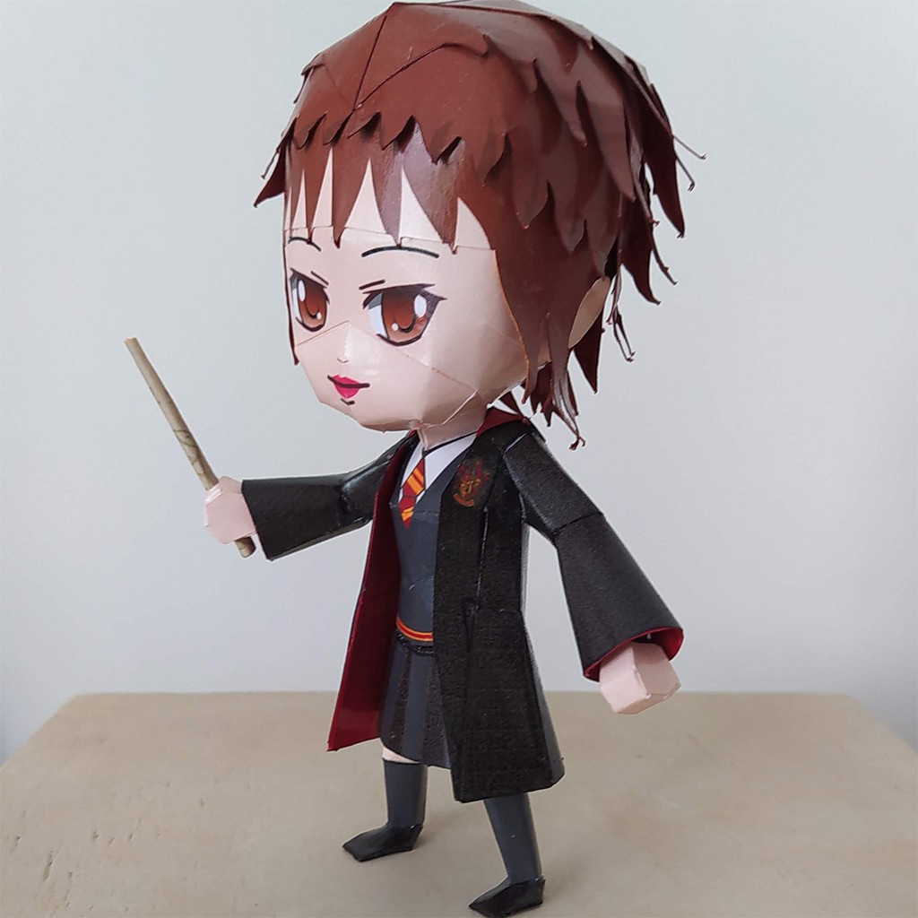 Mô hình giấy Anime Game cute Chibi Harry Potter