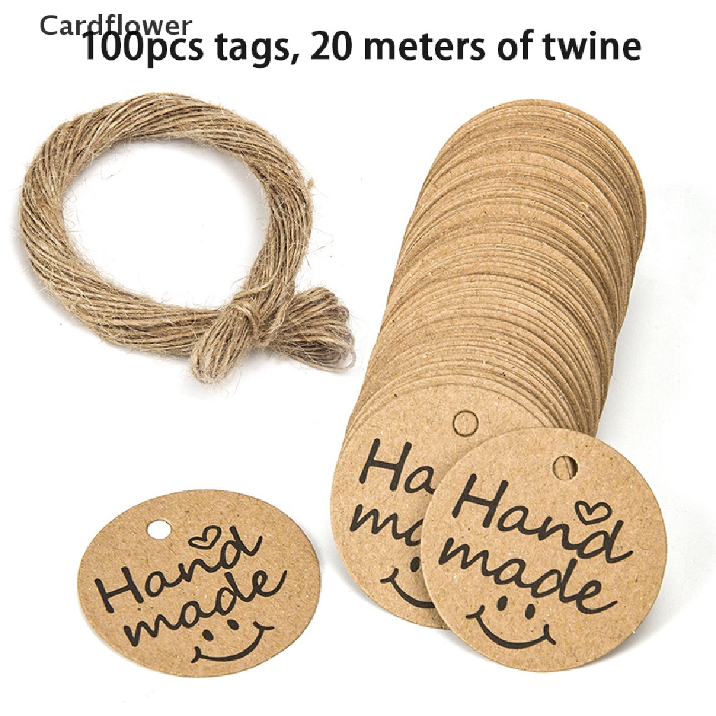 Bộ 100 Thẻ Giấy Kèm Quà Tặng Mới