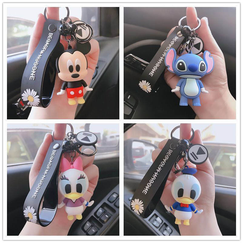 Móc Khóa Chuột Mickey Minnie Dễ Thương