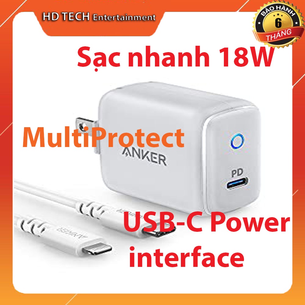 Sạc Anker PowerPort PD 1 18W- A2019