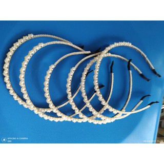 CÀI TÓC đính giả ngọc trai