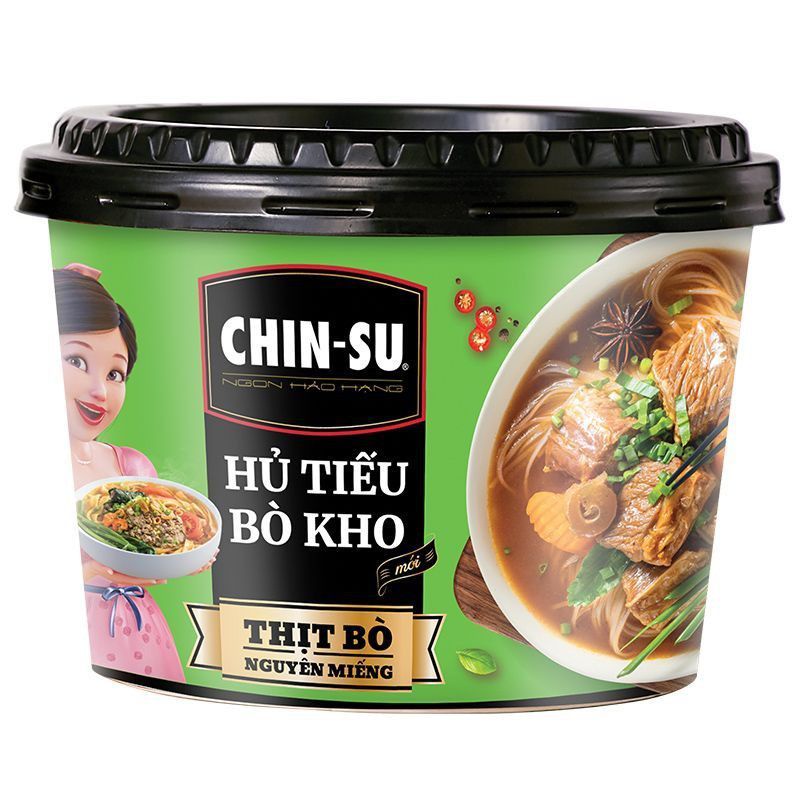 Bánh đa cua/hủ tiếu nam vang/hủ tiếu bò kho/miến gà Chinsu 129g | BigBuy360 - bigbuy360.vn