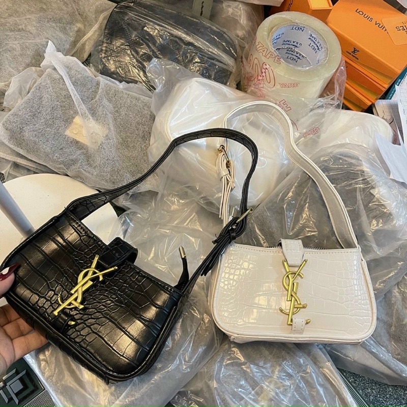Túi kẹp nách da rắn wai SL size 17,22